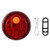 ASHATA Bike Tail Light, Waterproof Bicycle LED Taillight Safety Warning Light Brake Lamp USB Fast Charging Cycling Super Bright Taillight