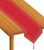 Beistle Printed Bandana Table Runner, 11-Inch by 6-Feet, Red/White