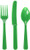 amscan Assorted Plastic Cutlery | Festive Green | Party Supply | 288 ct.