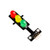 Mini 5V Traffic Light LED Display Module for Arduino Red Yellow Green 5mm LED Mini-Traffic Light for Traffic Light System Model