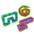 Enjovdery 3PCS Links Wacky Tracks Snap and Click Fidget Toys-Random Color-, Finger Sensory Toys, Snake Puzzles for Stress Relief, Party Bag Fillers, Party Favours, Random Color