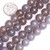 10mm Natural Gray Agate Beads Round Gemstone Loose Beads for Jewelry Making -38-40pcs/strand-