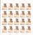 Buffalo Soldiers Sheet of 20 x 29 Cent US Postage Stamp Scot 2818