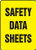 Accuform Signs MCHM517VS Adhesive Vinyl Workplace Warning Sign, Legend"Safety Data Sheets", 14" Length x 10" Width x 0.004" Thickness, Black on Yellow Accuform Signs MCHM517VS Adhesive Vinyl Workplace Warning Sign, Legend"Safety Data Sheets", 14" Length x 10" Width x 0.004" Thickness, Black on Yellow