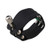 Black Saxophone Mouthpiece Ligature with Iron Sheets for Tenor Saxophone