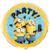 Unique Round Mylar Balloon-18 | Minions 2 | Bulk | 1 Pc, 18", Multicolor