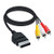Gam3Gear Composite Audio Video AV Cable for Original Classic Microsoft XBox Gen 1