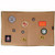 LytHarvest 58x38cm Tactical Patches Holder, Military Patch Holder Board Hook  and  Loop Patch Panel, Tactical Patch Display Board -TAN-