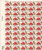 Alabama Sheet of 50 x 6 Cent US Postage Stamps Scott 1375