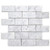 Stone Center Online Carrara White Marble 2x4 Grand Brick Subway Mosaic Tile Honed for Kitchen Backsplash Bathroom Flooring Shower Surround Dining Room Entryway Corrido Spa -1 Sheet-