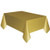 2 X Gold Plastic Table Cover 54'' x 108'' Rectangle