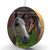 Stable Horses Hardwood Oak Fan/Light Pull