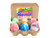 Regal Games Sidewalk Tie Dye Egg Chalk, 6 Count Chalk, Non-Toxic, Washable, Art Set