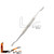 LAJA IMPORTS Howard 12A Bone File Double Ended Straight/Cross SERRATIONS