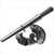 2 pcs Ring Sizer Measuring Tool Set, Plastic Ring Sizer Mandrel and Finger Size Gauge, Jewelry Ring Sizer Gauge Tool US Ring Sizer 0-13 for Men Women -Black-
