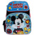 Disney Mickey Mouse Black Red & Blue 16" Backpack