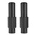 Bicycle Cable Adjusters, Bike Brake Cable Gear Shift Connector Line Regulator Adjuster Housing Cap -1 Pair--Black-