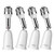 iKefe E26/E27 Light Bulb Socket Extender Adapter,180 Degree Bendable Light Fixture, E26/E27 to E26/E27 Medium Base Adjustable Socket Converter Extension-4 PCS-