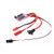 ESC Brushed Motor Speed Controller, 20A Electronic Speed Controller Brushed Motor, RC Speed Controller Brushed with Brake for Rc Car Boat Remote Control Replacement Part Accessory