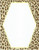 Brown Leopard Stationery Printer Paper 26 Sheets
