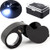 Jewelry Eye Loupe Magnifier with Light 40x, Illuminated Foldable Jewelry Magnifier, Led Mini Pocket Portable Magnifying Glasses Shatterproof for Coins Jewelers Gems Stamps Hobbies