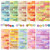 Waynoda 10 Sheets Colorful Letter Stickers Alphabet Letter and Number Stickers Self Adhesive Alphabet Letter Scrapbooking Stickers Decorative DIY Crafts Stickers