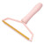 Portable Lint Remover Clothes Fuzz Shaver Reusable Double Sided Lint Remover for Clothes Travel Brush for Removing Lint Pet Hair Dust in Clothes and Furniture - Pink -
