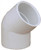 PROPLUS GIDDS-99124 Pvc Schedule 40 45 Degree Elbow, 1-1/2"