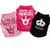Sebaoyu Dog Clothes for Small Dogs Girl Puppy Shirt Summer Doggie Clothing Apparel Cat Outfits Crown Pattern Costume for Medium,Large Breed 3 Pack -Crown, X-Small/2.2-3.3 lbs-