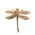 Dragonfly Shape Brass Knobs Cupboard Pulls Drawer Knobs,Creative Dresser Brass Cupboard Cabinet Door Knob Pull Handle Furniture Handle