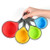 Collapsible Measuring Cups Measuring Cups and Spoons Set of 4 Pieces Measuring Tool For Liquid  and  Dry Measuring-4 colors-