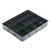 Rubbermaid 11906ROS Extra Deep Desk Drawer Director Tray, Plastic, Black