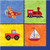 Creative Converting on The Go 16 Count 3-Ply Paper Beverage Napkins
