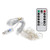 BWLZSP String Light LED,3x1m 100LED USB Remote Control Copper Wire String Light 8 Modes for Party Wedding Curtain Lamp Decoration-Black-