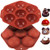 Chocolate Molds Silicone 7 Holes Hot Cocoa Bomb Mold Medium Semi Sphere Silicone Molds 3 Pack Half Ball Silicone Baking Mold for Hot Chocolate Bombs Cocoa Cake Candy Jelly Dome Mousse Pudding