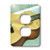 3dRose lsp_29245_6 Two Plug Outlet Cover with Guitar Strings Music Instruments
