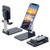 Cell Phone Stand , Heroanky Angle and Height Adjustable Desk Phone Holder with Stable Anti-Slip Design , Foldable Cell Phone Holder Compatible with All Mobile Phones/Smartphones/iPad Mini/Kindle?Black?