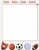 NEW Rah Rah Sports Letterhead Stationery Paper 26 Sheets