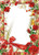 Valentine Day Red Roses  and  Bows Stationery Printer Paper 26 Sheets