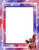 Patriotic Teddy Bear Stationery Printer Paper 26 Sheets