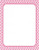 White  and  Pink Polka Dot Stationery Printer Paper 26 Sheets