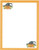 Halloween Witch Jack O Lantern Stationery Printer Paper 26 Sheets