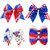 American Flag Hair Clips 6 Pack Independence Bunting Hairpins Red, White  and  Blue Patriotic Bows Gifts for Girls Baby Kids,4th of July Grosgrain Barrettes Hair Accessories American Flag Hair Clips 6 Pack Independence Bunting Hairpins Red, White  and  Blue Patriotic Bows Gifts for Girls Baby Kids,4th of July Grosgrain Barrettes Hair Accessories