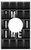 Single Hole Device Receptacle Wall Plate Cover - Display Panel Timeline Ad Saying Set Prompt 1