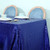Zdada Royal Blue 52"x70" Candy Buffet Tablecloth Cake Sparkly Table Cover for Party Wedding