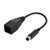 Yoidesu Adapter Converter Cord Power Supply Transfer Cable for Microsoft for Xbox 360 to for Xbox 360 E.