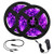 33ft LED UV Black Light Strip Kit, 600 Units UV Lamp Beads, 12V Flexible Black light Fixtures, 10m LED Ribbon, Non-Waterproof for Indoor Fluorescent Dance Party, Stage Lighting, Body Paint,UV Lighting