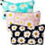 3 Pieces Daisy Flower Makeup Bag Travel Makeup Cosmetic Bags Portable Makeup Pouch Travel Makeup Case Waterproof Cosmetic Pouch Toiletry Bag Organizer with Zipper for Accessories, Shampoo, Toiletries 3 Pieces Daisy Flower Makeup Bag Travel Makeup Cosmetic Bags Portable Makeup Pouch Travel Makeup Case Waterproof Cosmetic Pouch Toiletry Bag Organizer with Zipper for Accessories, Shampoo, Toiletries