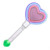 blinkee LED Heart Wand with Crystal Ball by