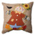 Pillow Perfect Harvest Scarecrow Burlap Throw Pillow, 16.5"